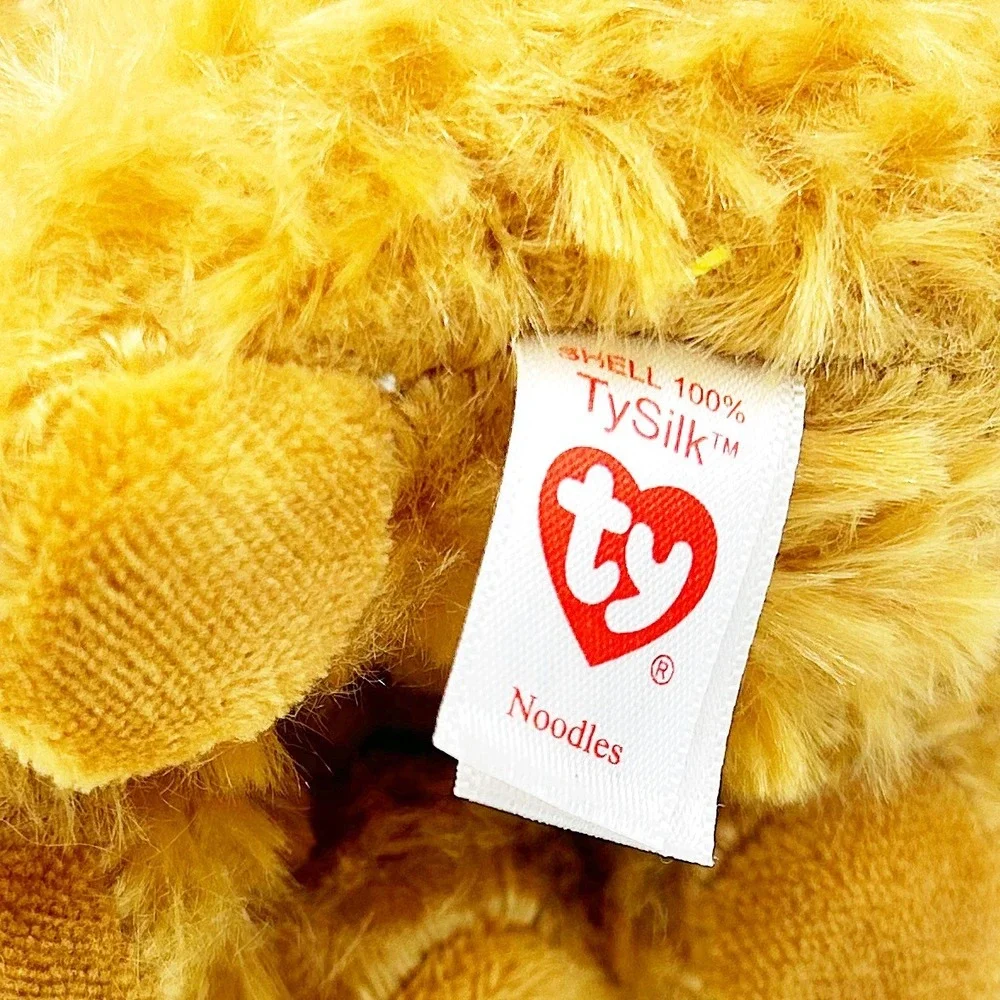 Ty Beanie Boos Noodles Golden Poodle Dog 6